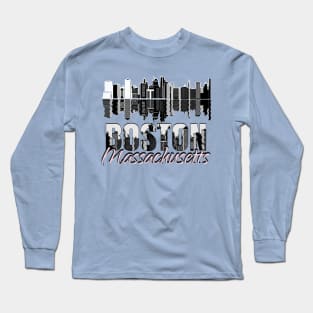 Boston Massachusetts Long Sleeve T-Shirt